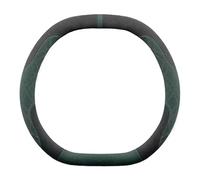 Microfiber Steering Wheel Cover For Citroen E-C3 For C3 For Aircross 2024 2025 Non-slip Auto Accessories Suede Leather Car Steering Wheel Cover(Green A)