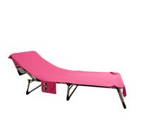 Microfiber Sun Lounger Cover - Beach Pool Chair Towel, Outdoor Recliner Seat Wrap | Quick Drying Patio Bed Sheet Liner, Corner Pocket Design with Soft Fabric for Garden Hotel Resort Swimming Chairs