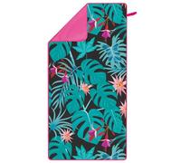 Microfiber towel NILS Camp NCR14 Leaves 160x80 cm