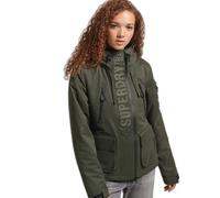 Microfiber waterproof jacket for women Superdry Wind Ultimate Vert XS