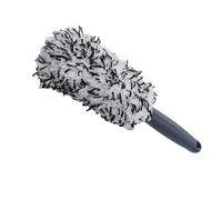 Microfiber Wheel Cleaning Brush For Removing Stubborn Dirt From Rims And Exhaust Systems Efficient Dirt Removal Flat Wheel Brush