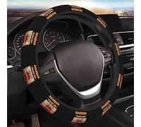 Microfiber Wheel Sleeve Protector 38Cm Bourbon Goes In Wisdom Comes Out Car Steering Wheel Cover Universal Inner Ring Wheel Cover For Truck, Car, Suv