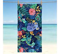 Microfibre Beach Towel 200x90cm, Large Bath Towels Animal, Reusable Soft Quick Dry Towel, Absorbent Beach Towels Koala - Sand Free, Lightweight for Pool, Camping & Travel, Holiday Essentials 0l-605