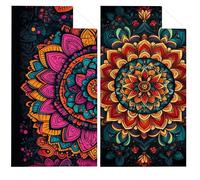 Microfibre Beach Towel Morocco Beach Towels for Adults 90x200cm Large Bath Towels Bohemia Microfibre Towel Sand Free, Soft, Quick Dry Lightweight, Ideal for Beachs Yoga Camping Gym Holiday VQ-951