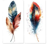 Microfibre Beach Towels Adults, 75x150 cm 2 Pack, Lightweight Beach Towel with Single Side Print, Extra Large Quick Dry Sand Free Beach Towel, Sports and Swim, Travel,Camping, (Feather White) z-337