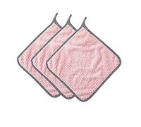 Microfibre Cleaning Cloths Absorbent Towel Non-Stick Kitchen Dish 3PCS Rag Oil Cloth Kitchen Dish Daily Kitchen,Dining & Bar E Cloths (One Size)