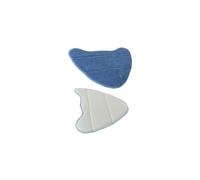 Spares2go Microfibre Cleaning Pads for Abode ADSM4001 Steam Cleaner Mops (Pack of 2)
