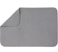 Microfibre Dish Drying Mat XXL for Kitchen Counter Draining Board Mat Drainer Mat Washing Up Super Absorbent Quick Drying 46 cm x 60 cm Grey
