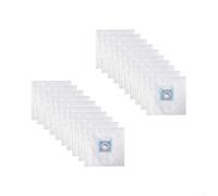 Microfibre Dust Bags for Bosch Type P Vacuum Cleaners | Type P Dust Bags, Fine Dust Filtration, Leak-proof Seal(20PCS)