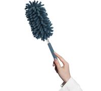 Microfibre Duster - Chicken Zen Seed | Car Dashboard Duster Brush | Stainless Steel Car Duster | Home Kitchen Cleaning Brush Dust Tool, Dust Brush for Car, Furniture