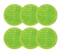 Microfibre Floating Mop Pads - 16cm/6.3inch Electric Mop Pads, Washable Replacement Mop Pads for All Hard Surfaces Hardwood Wet Dry Cleaning (6Pack)