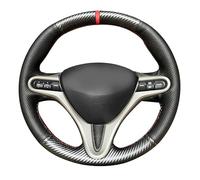 Microfibre Leather Steering Wheel,for Porsche Cayenne E-Hybrid 2018-2022 2023 2024 202 CoverCar Steering Wheel Cover,Breathable Anti-slip Comfort Durability