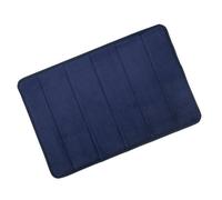 Microfibre Memory Foam Bathroom Bath Mat With Non Slip Back 50x80cm (Navy)