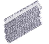 Microfibre Mop Pad，Compatible for Karcher，WV2 WV5 WV6 Plus Window Vacuum Cleaner, Replacement Pads，Compatible for Kärcher，Window Cleaner(Grey 3PCS)