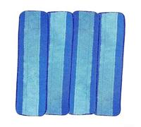 Microfibre Mop Pads Replacement for Spray Mops - Washable Reusable Refills for Hardwood for tile Laminate Floors - 4 Pack Heavy Duty Cleaning Heads