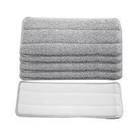 Microfibre Mop Pads - Replacement Heads for Mop Refills | Spray Mops Replacement Heads | Washable Cleaning Pads | Refillable Mop Pad for Hardwood, Laminate, Tiles and Stone Floors | Dust Mop Pad