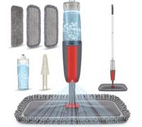 Microfibre Mop Spray Floor Mop with Spray for Floor Cleaning -MEXERRIS Cleaning Mops For Hard Floors Hardwood Laminate Tiles Floors, Wet Mop Dust Mops