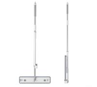 Microfibre Mop System with Separate Clean Dirty Water Chambers - Hands Free Squeezy Flat Mop for Deep Clean - Suitable for Walls Ceilings Baseboards