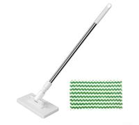 Microfibre Mops for Cleaning Floors, and Dry Floor Mop with 39 Inch Handle, Includes Reusable Microfiber Cloths and Disposable Pads(mop + rag X1)