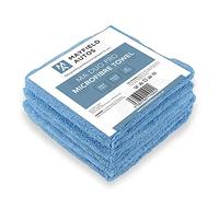 Microfibre Polishing Cloths x 5-350gsm, 40cm x 40cm, Car Cleaning, Detailing, Drying Towel, Waxing (5)…