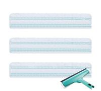 Microfibre Replacement Covers for Leifheit Window & Frame Cleaner L Pack of 3