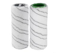 Microfibre Roller Brush Set 2-Pack for Karcher FC5 FC7 | 2-pack microfibre rollers, high absorbency, fits FC5 FC7, machine washable at 60C, streak-free cleaning