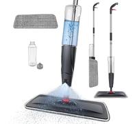 Microfibre Spray Mop for Floor Cleaning, Microfiber Spray Mops for Cleaning Floors with 700ML Large Refillable Bottles, 1Pcs Replacement Washable Pads, 360°Rotatable, Wet & Dry Use, for Laminate