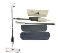 Microfibre Spray Mop for Floor Cleaning - Wet Dry Kitchen Floor Cleaning Mop 360°Rotatable Hardwood Mop for Laminate Wood Tiles With 2x Reusable Pads and