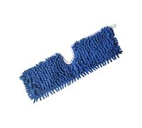 Microfibre Super Absorbent Flip Mop Flat Mop Cloth Replacement Cloth Mop Head Accessories Cleaning Cloth Mop Cover Reusable Dust Catching Household Floor Mop Replacement Cover (Blue, One Size)