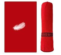 Microfibre Towel, Quick Dry Towel & Beach Towels ultra lightweight compact & fast-drying for Travel camping Gym Hiking and swim towel (XL 180cm x 90cm, Dark Red)