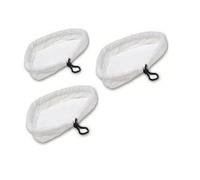 Microfibre Washable Cloth Pads to fit Vax Steam Mops (Pack of 3)