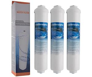 Microfilter DA2010CB | Pack of 3 External Water Filter Compatible with Samsung DA29-10105J HAFEX/EXP HAFEX - Compatible with LG 5231JA2010B, Beko, Haier Fridge Filter