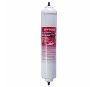 Microfilter K3P 1 Micron Carbon Block W/scale Inhibitor Inline Filter- Compatible with Samsung LG Daewoo Rangemaster Beko Haier- Removes >99% of chlorine, Bad taste and Odours