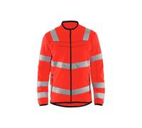 Blaklader 49411010 High Viscose Microfibre Jacket Red High Visor, Size XL