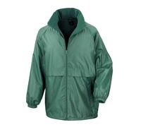 Microfleece Lined Jacket Result Core Bottle Green XXL