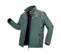 Microfleece Water Repellent Soft Shell Jacket Atlas for Men Duck Egg Blue 4XL