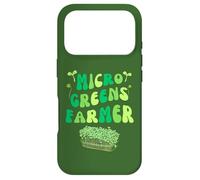 Microgreens Farmer Micro Farming Agriculture Growing Sprouts Case for iPhone 17 Pro