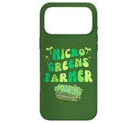 Microgreens Farmer Micro Farming Agriculture Growing Sprouts Case for iPhone 17 Pro Max