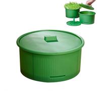 Microgreens Growing Trays, Soil-Free Sprouting Tray Stackable Space-Saving Planting Pot for Growing Bean Sprouts & Microgreens Sprouts Kits