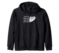 Microgreens Petite Greens Grand Dreams Grower Garden Vibe Zip Hoodie