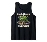 Microgreens Small Greens Huge Gains Sprout Grower Garden Tank Top
