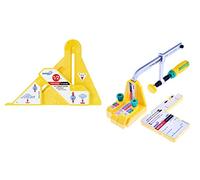 MICROJIG FitFinder 1/2 Gauge & Matchfit Dado Stop Pro Kit Bundle - Fast & Accurate Center Point Finder for Woodworking | Perfect for Dado Cuts, Joinery, Saw Blade & Router Bit Height Setting