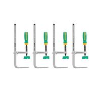 MICROJIG Matchfit DVC-850AP 2-in-1 Dovetail Hose Clamp, Green (Pack of 4)
