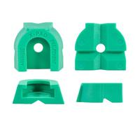 MICROJIG Matchfit X-PAD-K4 X-Pad Accessory New 4-Piece, Green