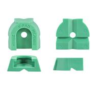 MICROJIG Matchfit X-PAD-K4 X-Pad Accessory New 4-Piece, Green
