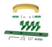 MICROJIG Zeroplay 360 Sled Kit and Matchfit Jig Handle for Table Saw Sleds, Miter Slot, Includes Project Plans and Drill Template for Mounting