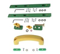 Microjig ZEROPLAY Miter Bars (2-Pack) with MATCHFIT Jig Handle for Table Saws and Router Tables