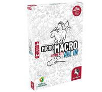 MicroMacro: Crime City 3: All In - Coop Detective Board Game Age 12+ 1-4 Players