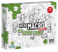 MicroMacro Jigsaw: The Home Game | 500 Piece Mystery Puzzle Game for Kids & Adults Find Hidden Objects & Solve Mysteries Ages 8+ | 1 Player
