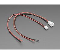 MicroMaker Rectangular Cable Sets 2.5 mm Pitch 2-pin Cable Matching Pair - JST XH Compatible - SKU 4872